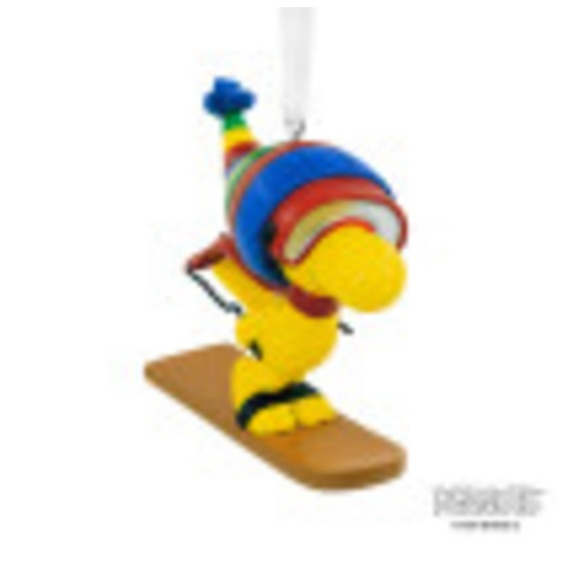 Hallmark Peanuts Woodstock Skiing Christmas Ornament - Picture 4 of 10